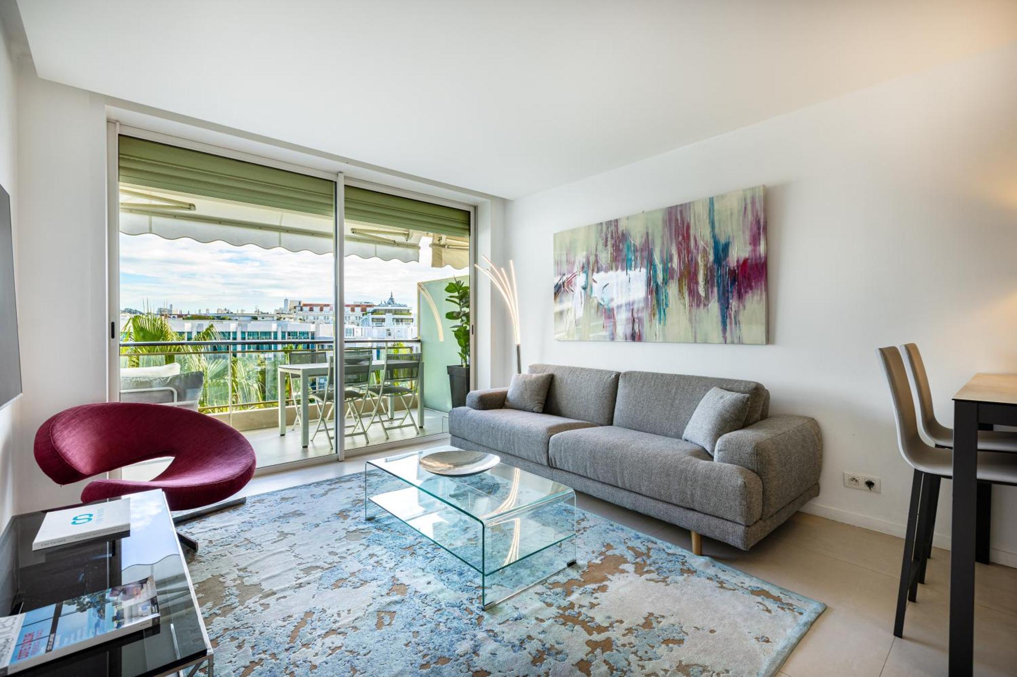 Agence Des Residences - Appartements Prives Du 45 Croisette- Prestige Cannes Quarto foto