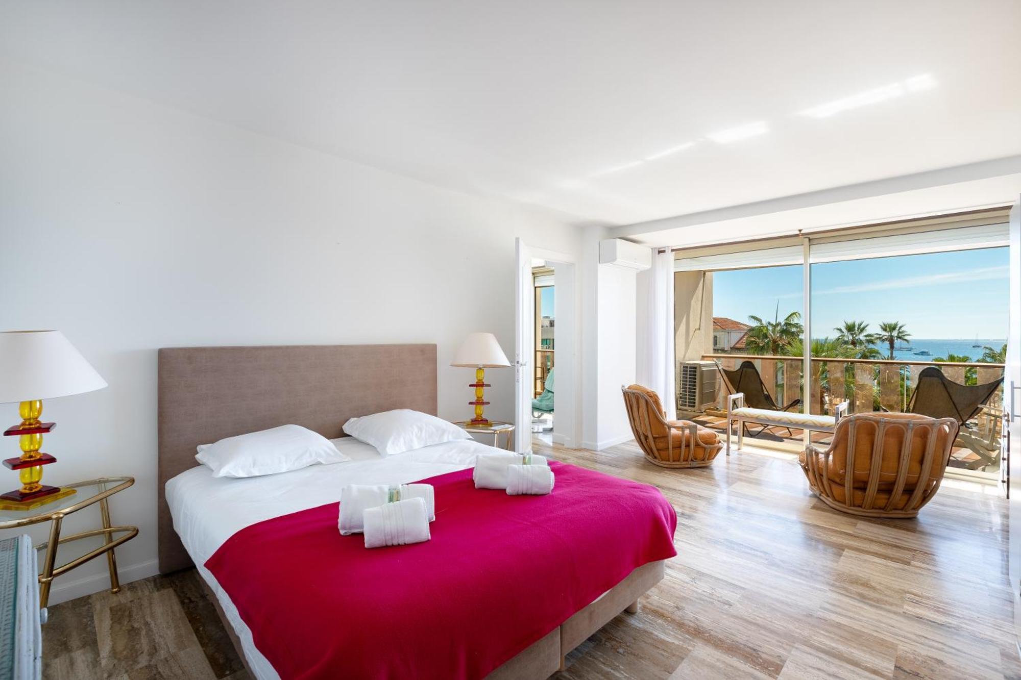 Agence Des Residences - Appartements Prives Du 45 Croisette- Prestige Cannes Quarto foto